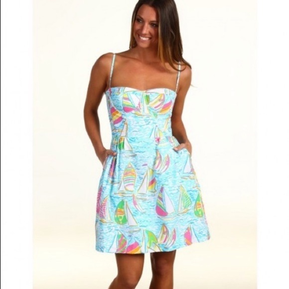 Lilly Pulitzer Georgie Dress in You Gotta Regatta 🦄 - Picture 2 of 7